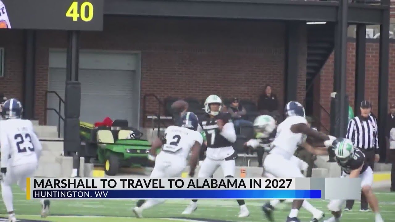 Marshall Thundering Herd и Alabama Crimson Tide встретятся в футбольном сезоне 2027 года