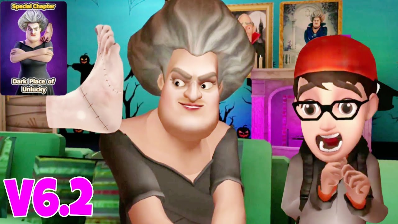 Scary Teacher 3D Version 6.2 Dark Place Of Unlucky Full Gameplay
