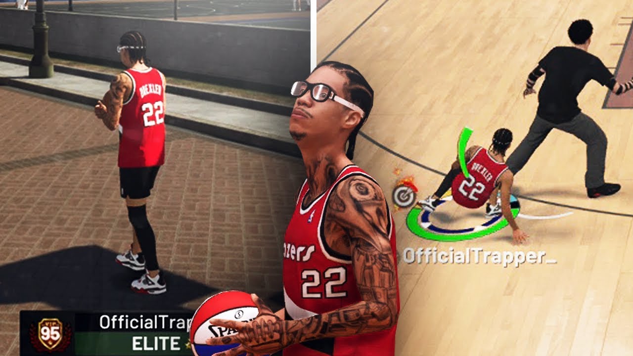 I played the new DOUBLES event with my 6'6 PLAYSHARP!😱 NEW BEST CUSTOM JUMPSHOT ON NBA 2k19!