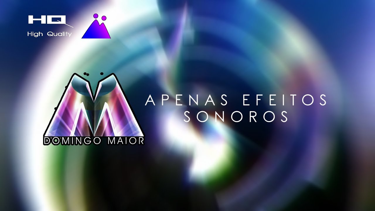 Vinheta do Domingo Maior (2005 - 2016), mas apenas com efeitos sonoros