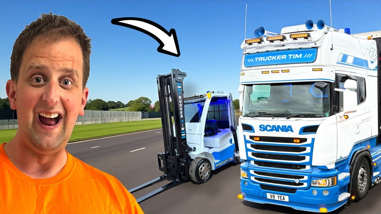 СОБИРАЮ СВОЙ ПОЛНОСТЬЮ ИНДИВИДУАЛЬНЫЙ ПОГРУЗЧИК | #truckertim