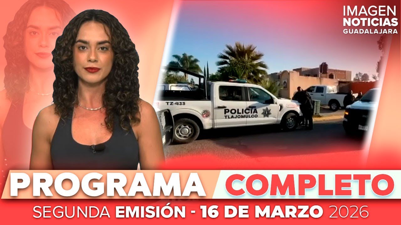 Noticias GDL con Carolina Martínez | Programa completo 16 de marzo de 2026