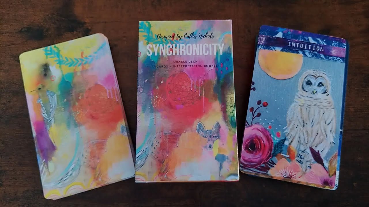 🌟Hand-Painted Indie Deck🌟Synchronicity Oracle Deck ~ Flip-Through & One-Card Reading🌟
