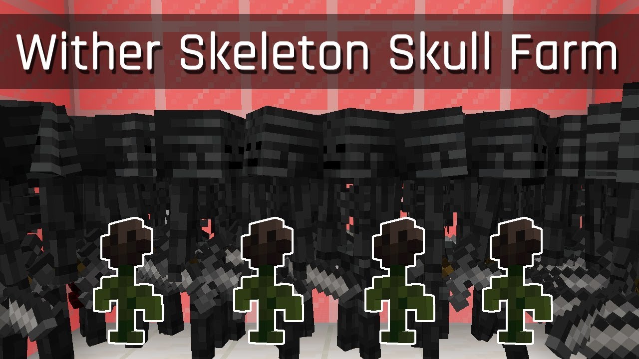 Wither Skeleton Skull Farm v1.0 | Minecraft 1.14