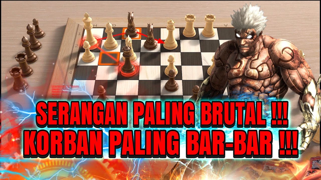 CATUR DENGAN PENGORBANAN BAR-BAR 😎