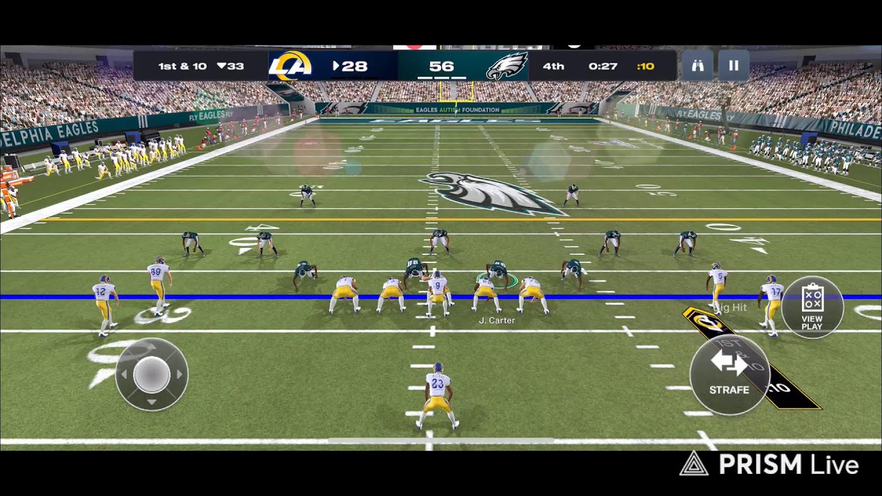 Rams @ Eagles NFC Championship Season 3