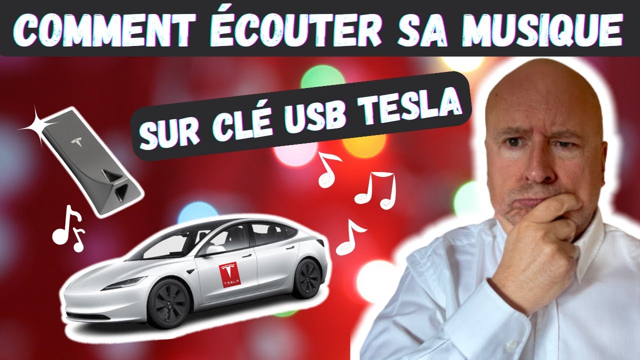 Comment Écouter sa Musique sur la Clé USB Tesla avec la DashCam et le Mode Sentinelle Actifs