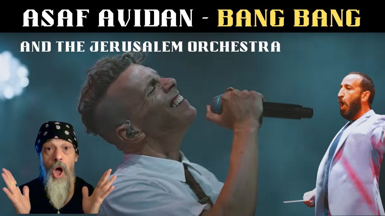 ASAF AVIDAN - 'BANG BANG' (The Jerusalem Orchestra 2025) MAGNIFICENT PERFORMANCE! Metalhead Reacts