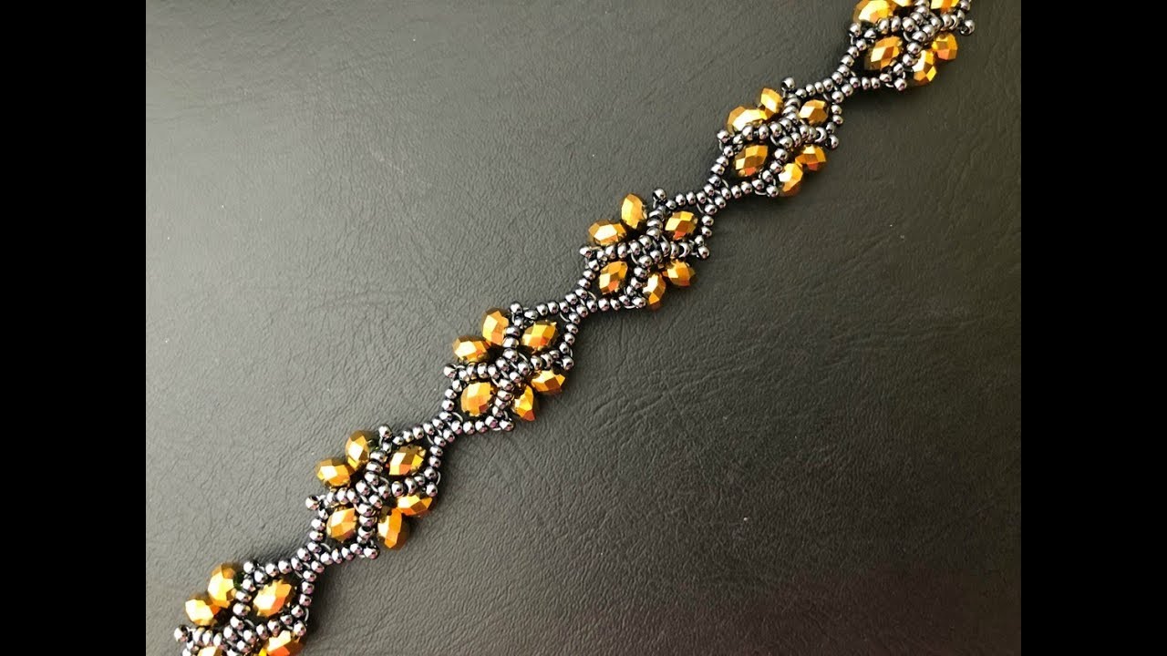 Unique Designer Beaded Bracelet 💞. How to make Bracelet 💞 DIY Beaded Bracelet