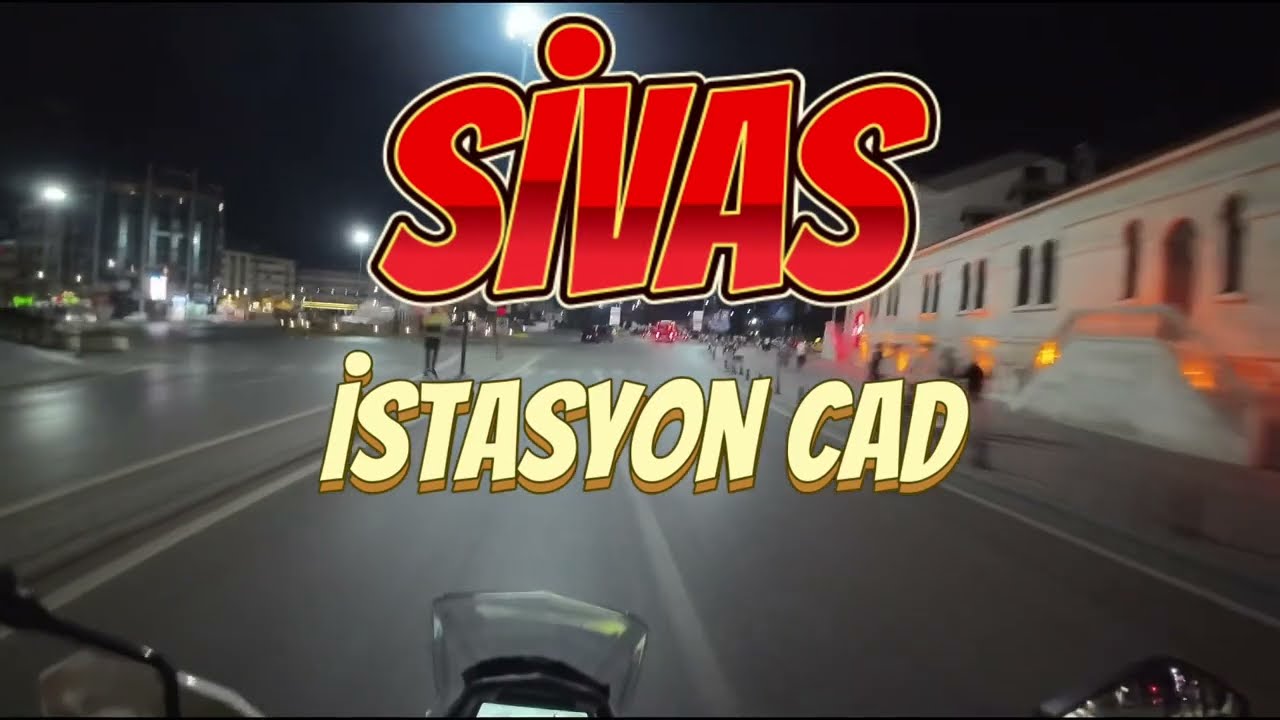 Sivas akşamları istasyon caddesi #sivas #merkez #keşfet #içanadolu #yiğido
