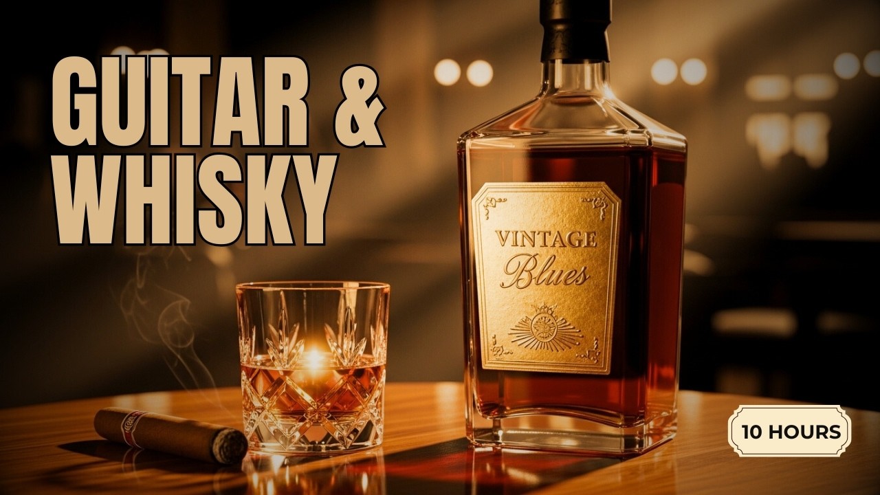 Vintage WHISKY BLUES – When Guitar Played Slower and Meant More | 10 Hours of Blues Music
