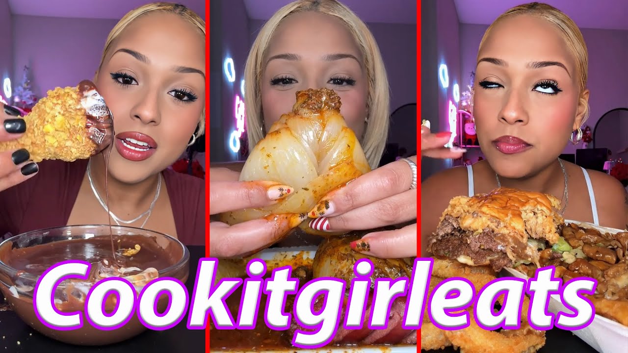 Funny  Cookitgirleats TikToks 2026 - Best Cook_It_Girl_Eats ASMR Tiktok | TikTok Mukbang .