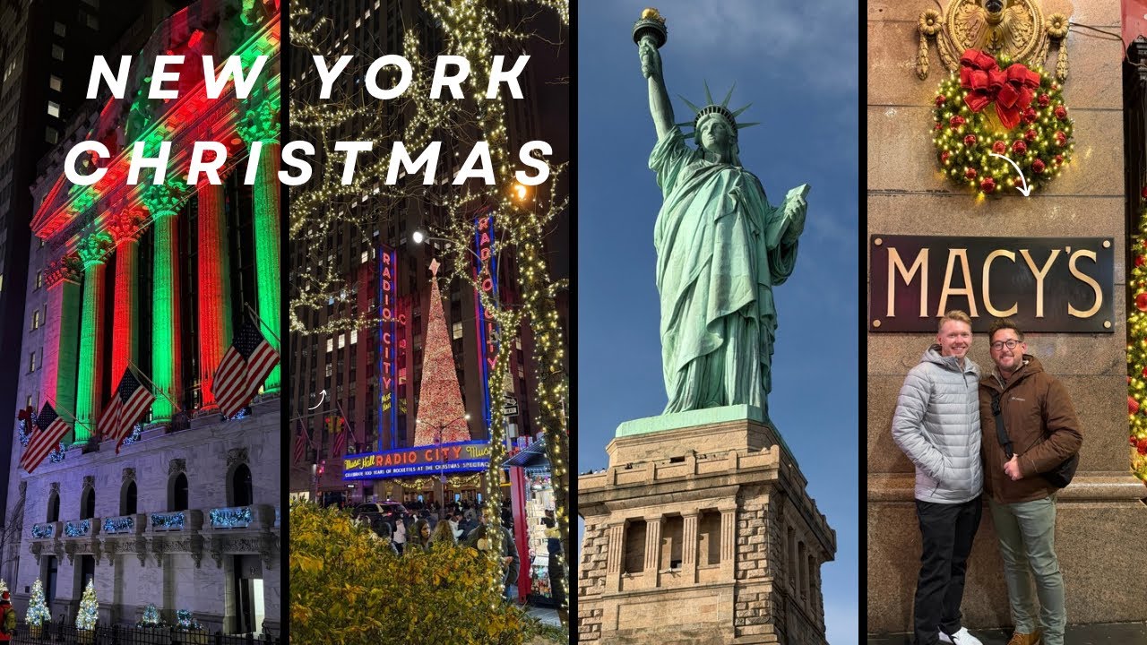 🎄NYC Christmas family trip 🎄