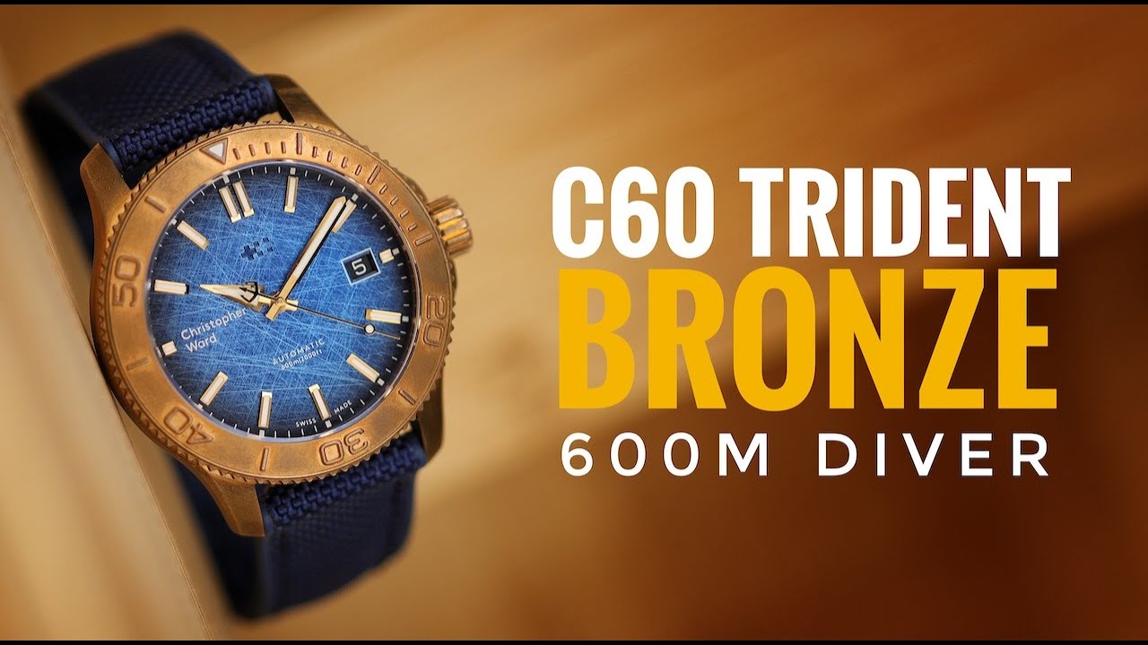 The New C60 Trident Bronze from Christopher Ward!