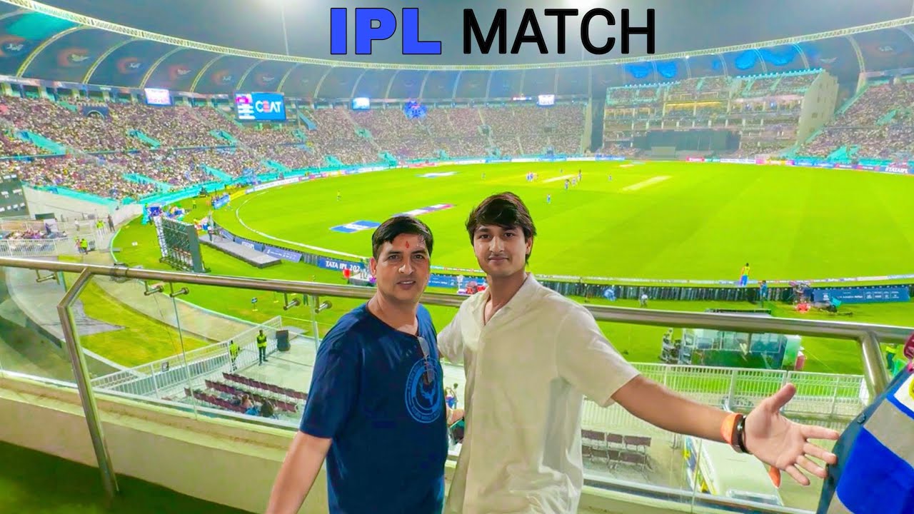 IPL MATCH dekha first time, maja aagya 😍
