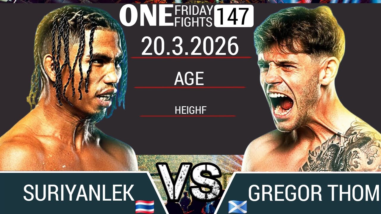 SURIYANLEK 🇹🇭VS🏴󠁧󠁢󠁳󠁣󠁴󠁿 GREGOR THOM