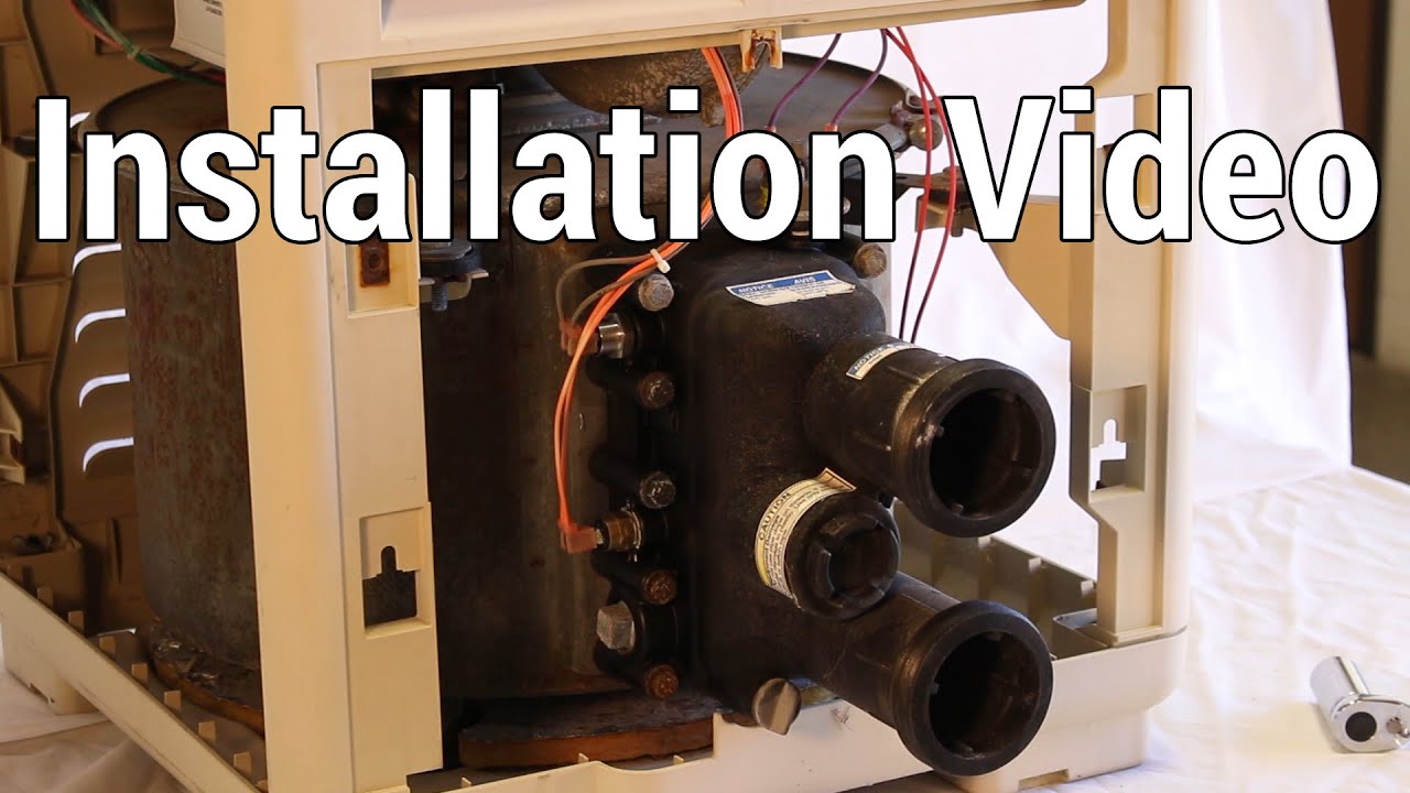 Pentair Mastertemp Heater Repair Kit Sensor Replacements - How To Video