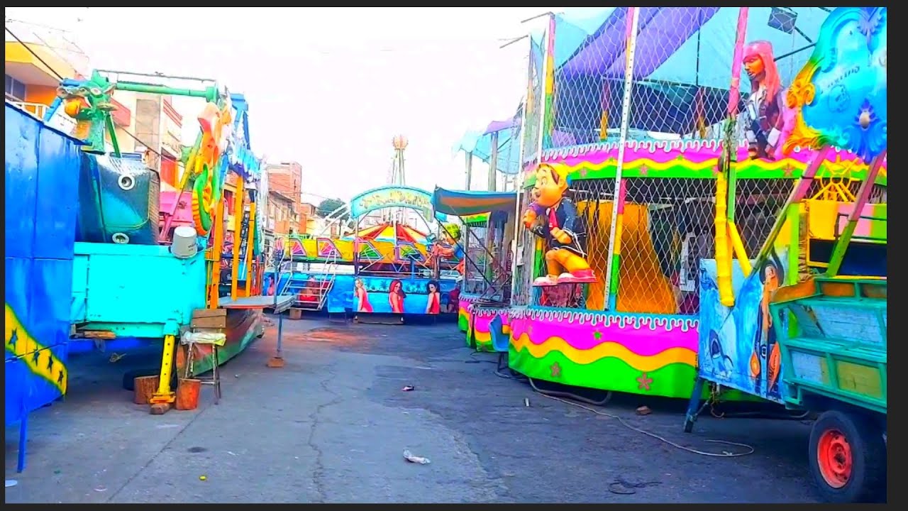⭐ Llegaron los Juegos mecanicos ala fiesta de San juan bautista ( México) 🥳
