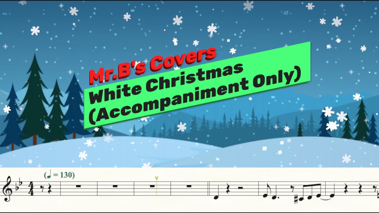 White Christmas (Trumpet Cover) Accompaniment