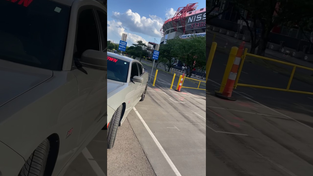 Scatpack charger at Tennessee stadium! 