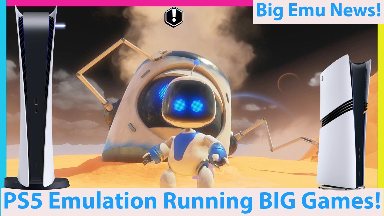 PS5 Emulation Running Astro's Playroom and GTA V...and More!