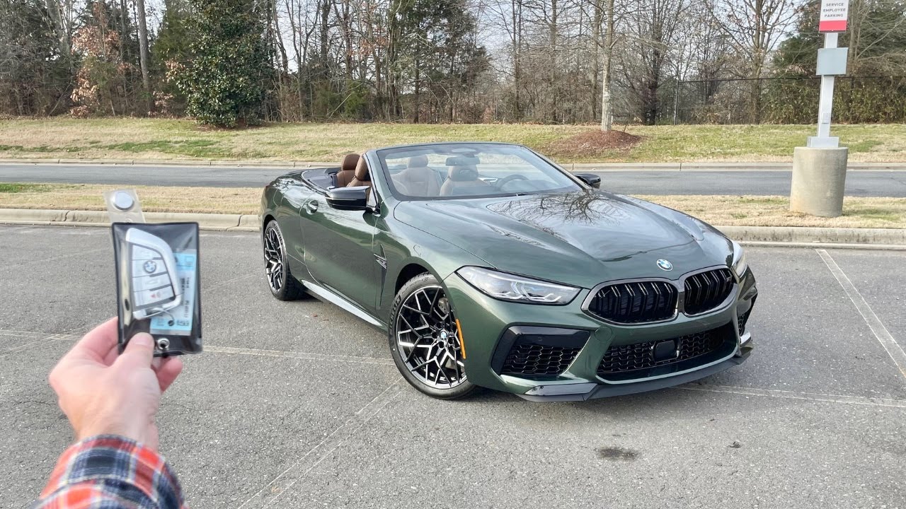2024 BMW M8 Competition Convertible: Start Up, Exhaust, Test Drive, Walkaround, POV and Review