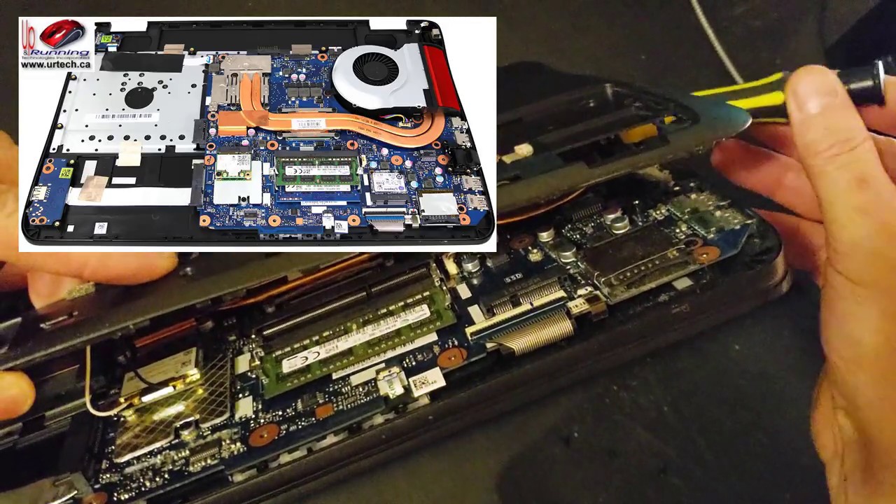 Asus ROG G551J Laptop Disassembly SSD Hard Drive Upgrade Benchmark & Review