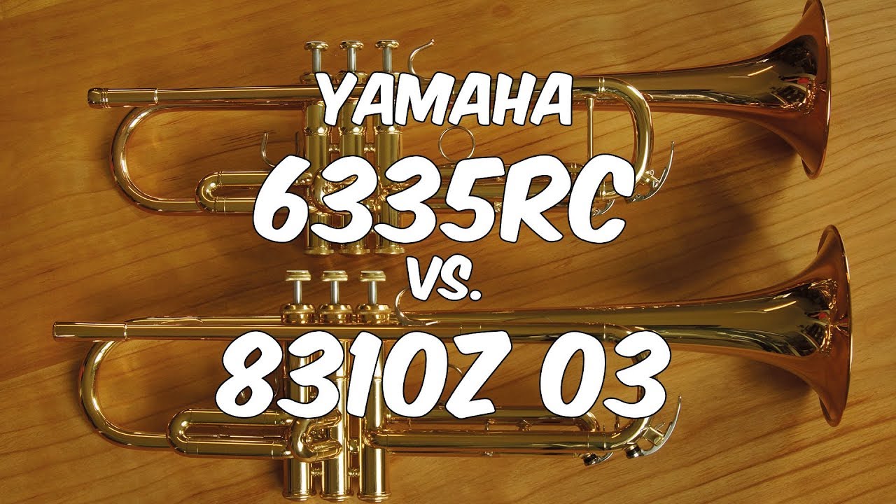 TrumpetScout Trompetentest: Yamaha 6335RC vs. 8310Z 03