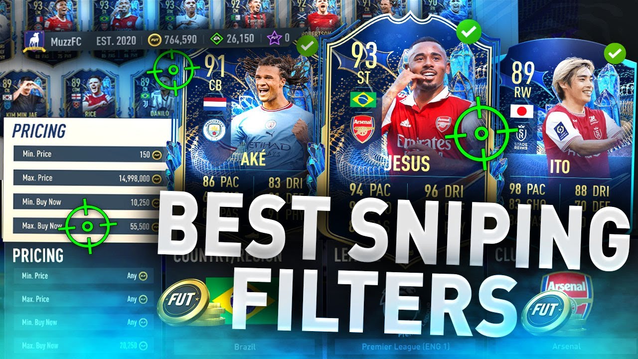 The BEST TOTS Sniping Filters on FIFA 23 RIGHT NOW?! 🤔