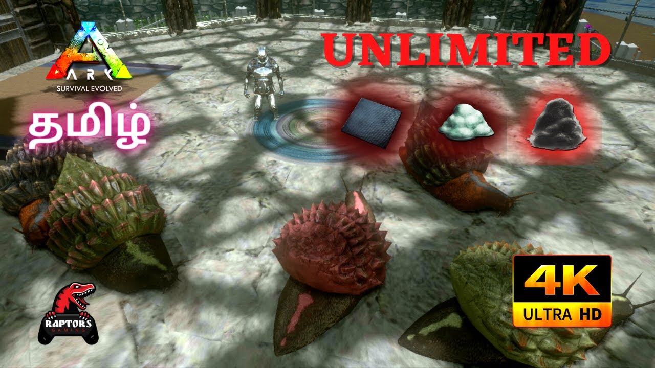 HOW TO GET UNLIMITED POLYMER/CEMENTING PASTE | ARK MOBILE | MR.RAPTOR | RAPTORS GAMING.