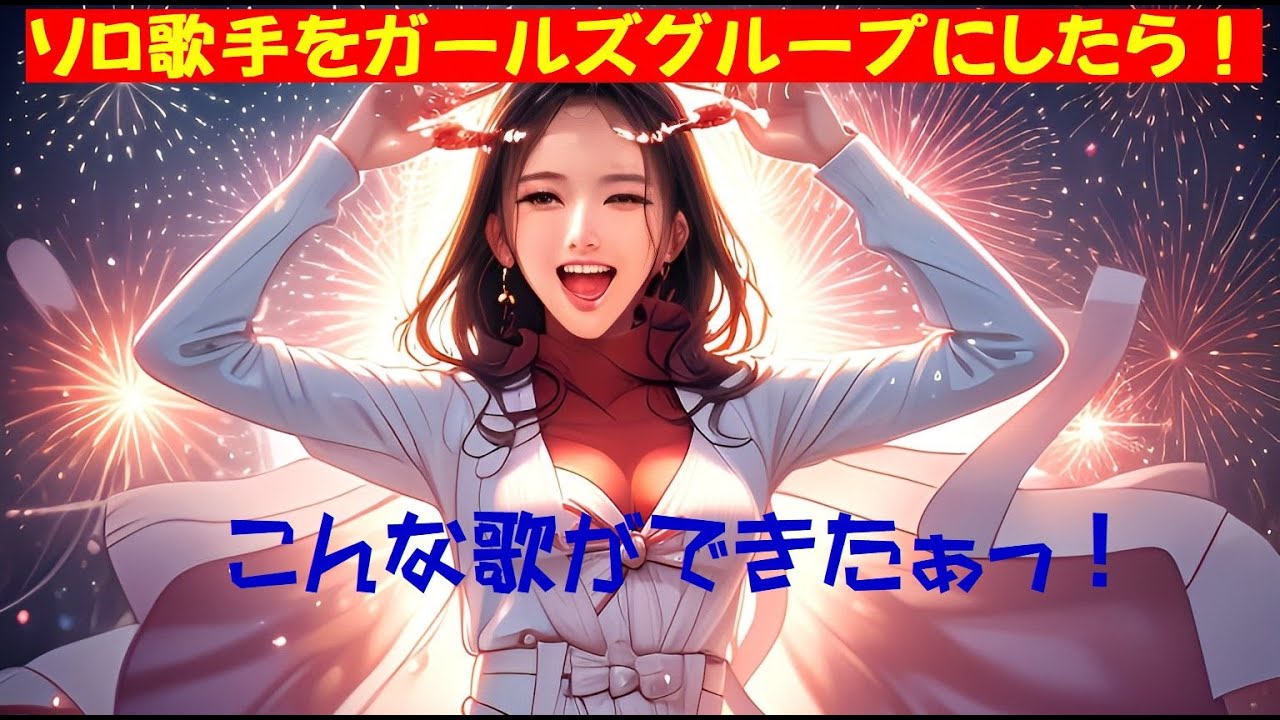モデル・歌手で活動のソロ５人を『ガールズグループ』にしてみた！【Cosmic Love Delivery！】🎤風間ファミリーギャルズ 🎹作詞/作曲・風間健二 🎷🎸演奏・風間健二&ジュ・テーム