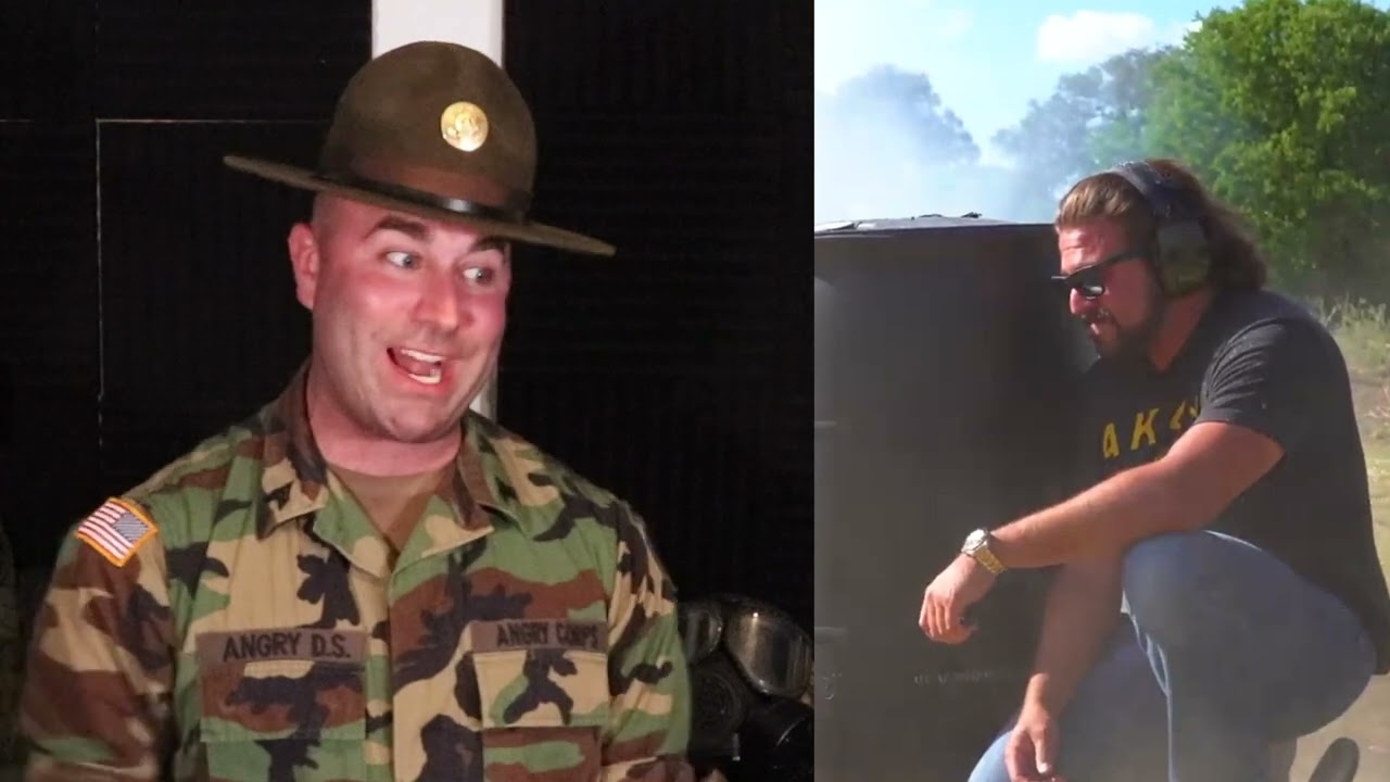 Angry Drill SGT против AK Guy