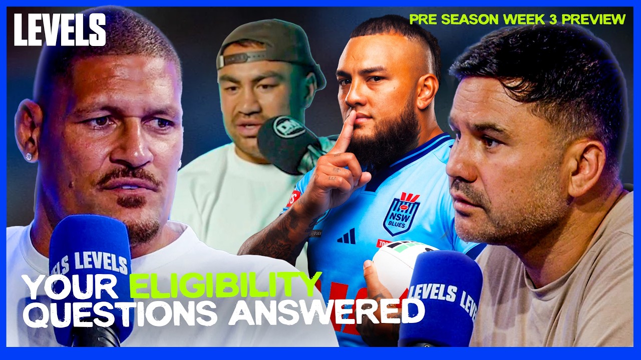 Origin Eligibility Changes - Answering YOUR Questions + NRL Trials Week 3 Preview