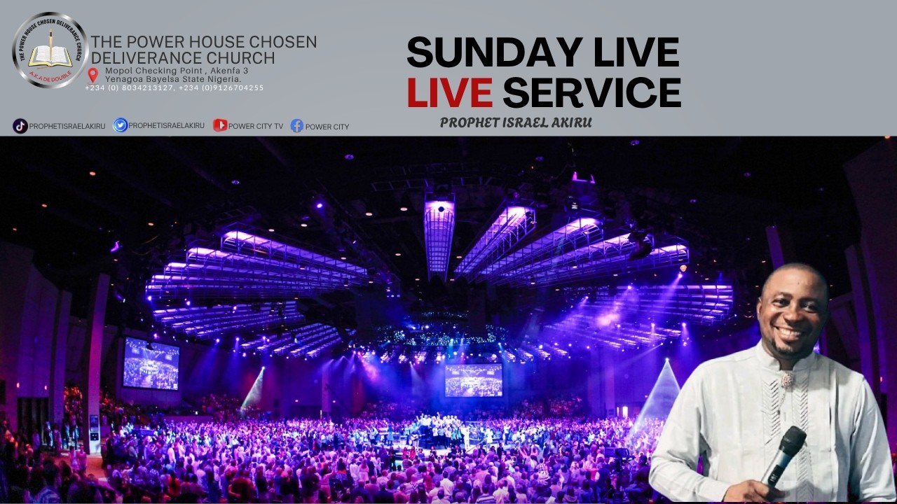 Sunday Live Service // Prophet Israel Akiru