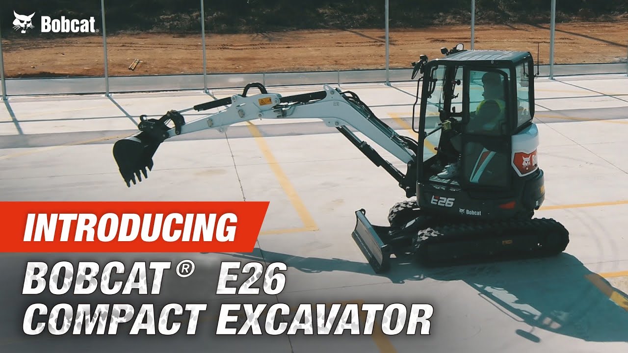 Introducing Bobcat&reg; E26 Compact Excavator