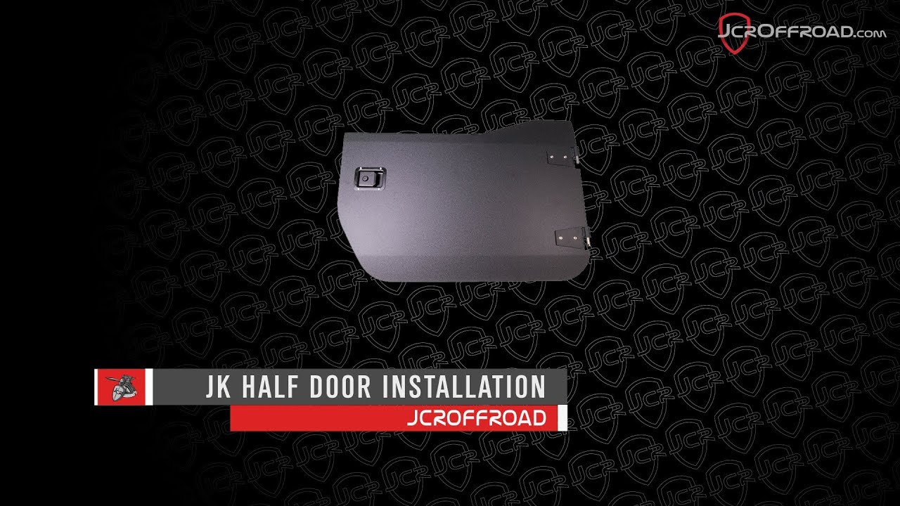 JcrOffroad - JK Half Door Installation