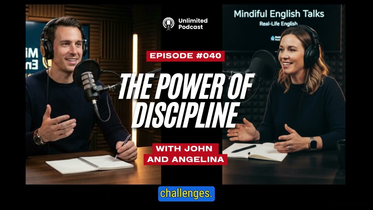 The Power of Discipline | Mindful English Talks