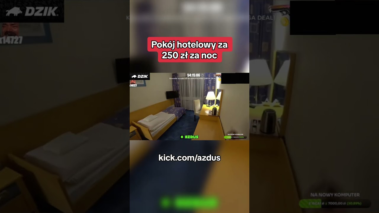 Hotel za 250zł kick.com/azdus 