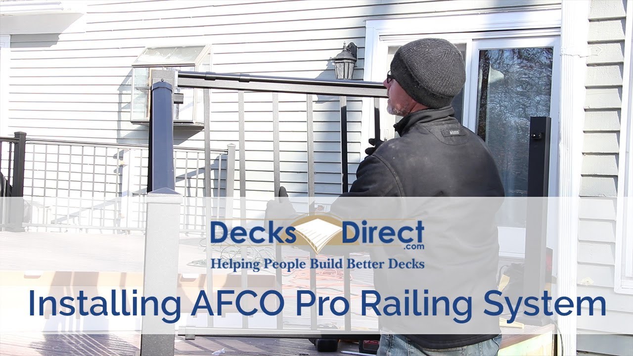 How to Install AFCO Pro Series Railing