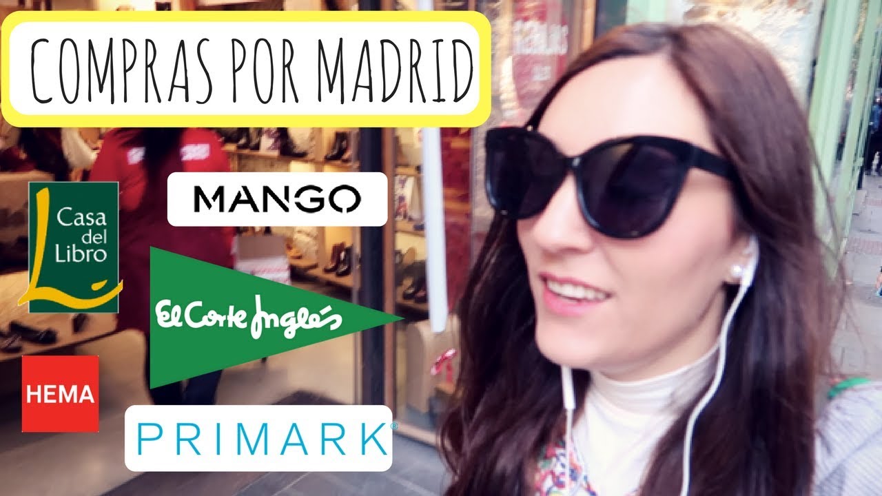 Vlog Nº 2: De compras por Madrid + Supermercado - Mango, Primark, Corte Inglés, Hema, Casa del Libro