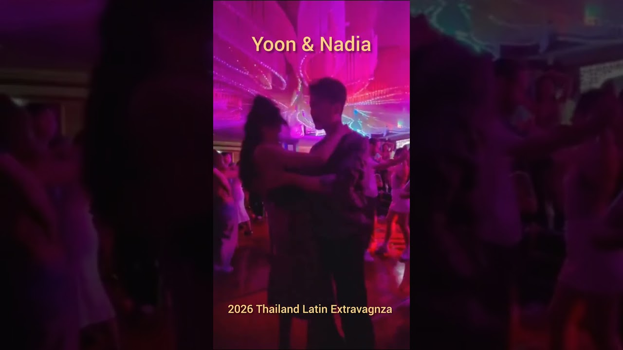 바차타댄스 | Yoon & Nadia Bachata socialdance in 2026 Thailand Latin Extravagnza 
