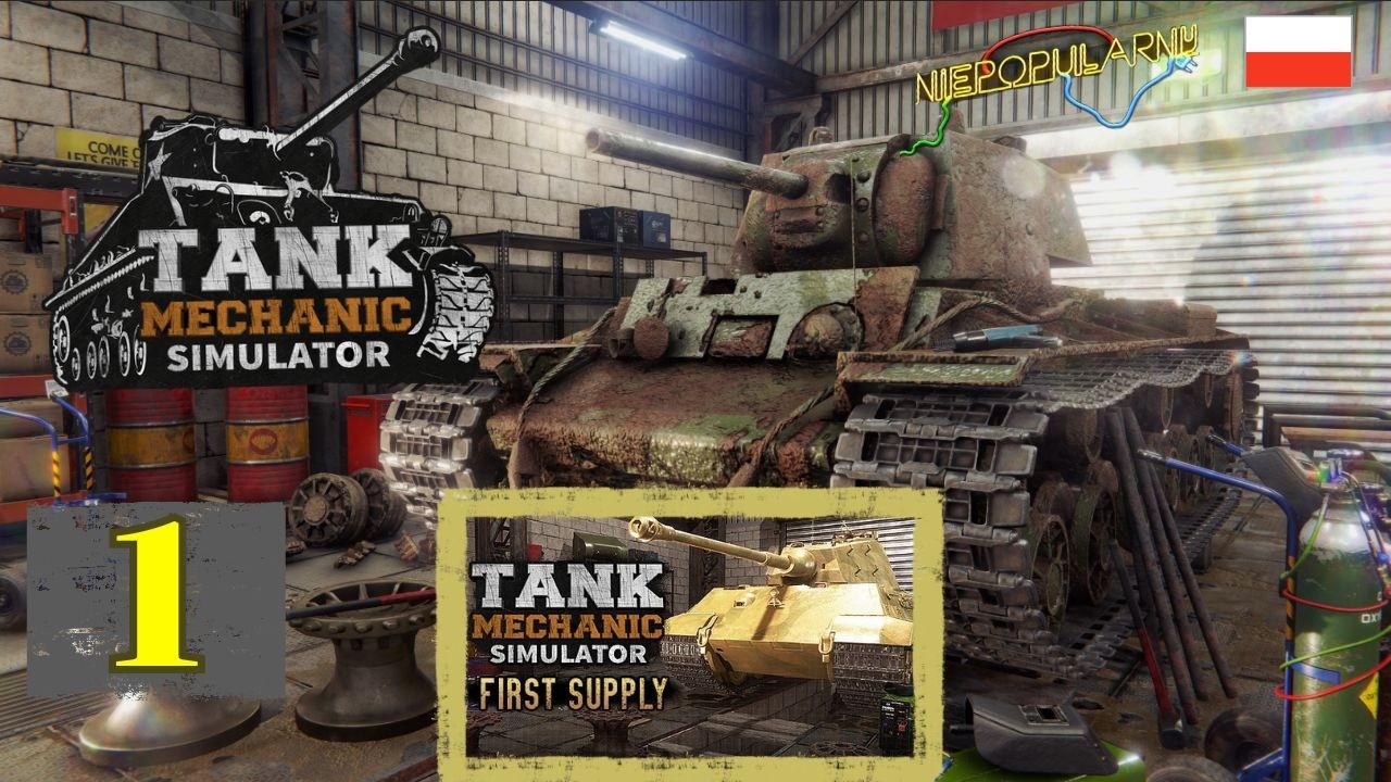 Renowacja czołgów czyli tank Mechanic Simulator #1