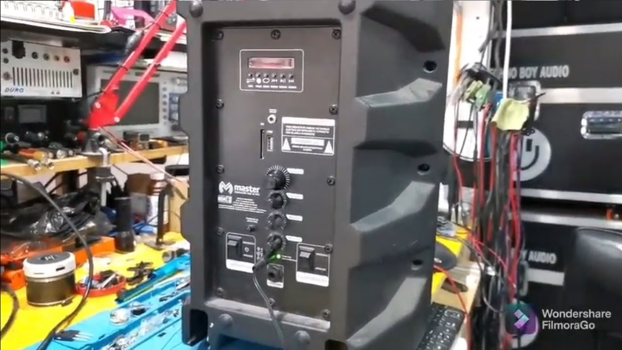 Reparación de Bafle Amplificado Máster