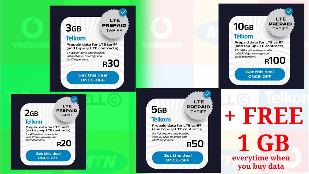 Telkom Cheap data and FREE Unlimited data #telkom  #cheapdata