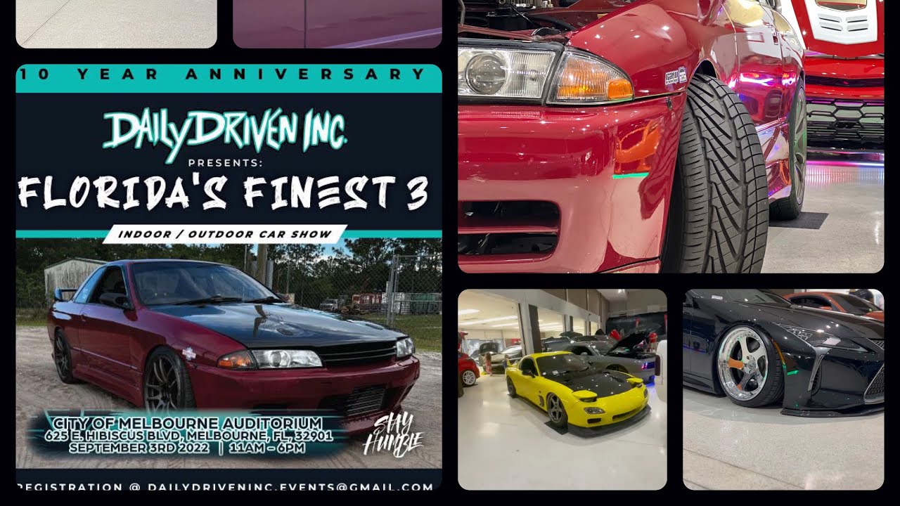 JDM Car Meet 2022(Car Show Compilation) Hosted by DailyDrivenInc