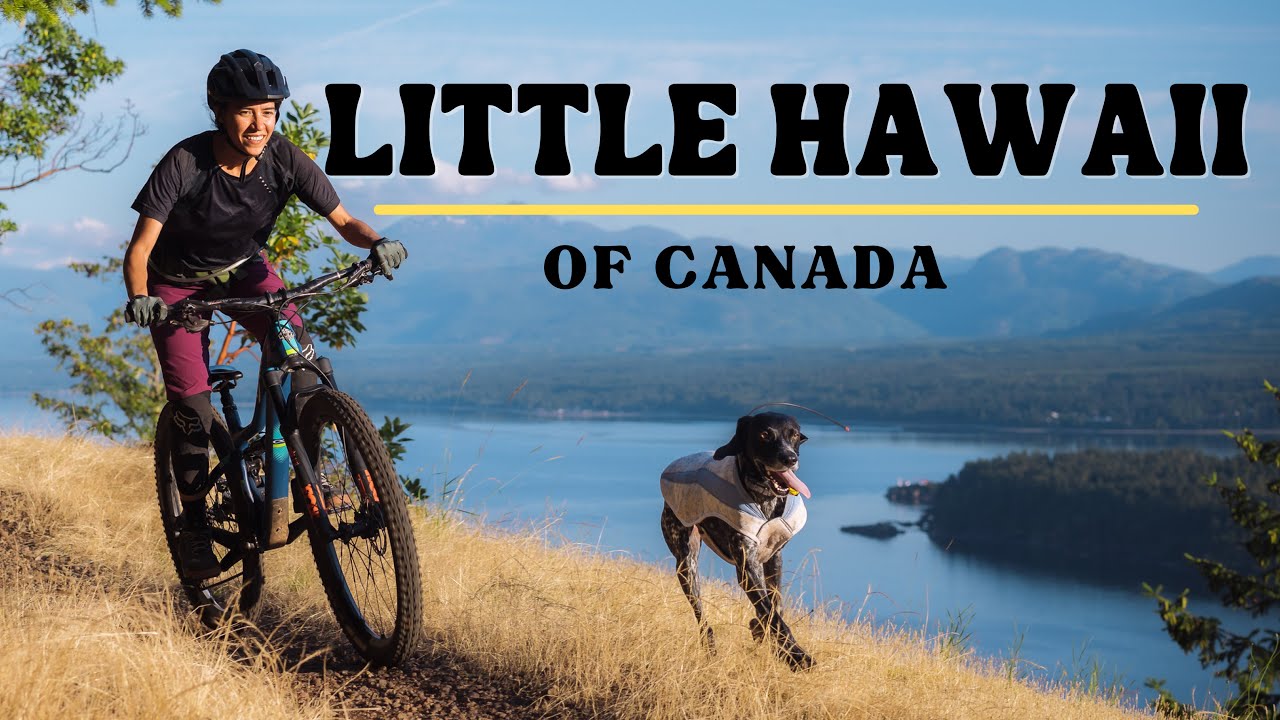 Vancouver Islands Secret Little Hawaii!  Mountain Biking & Beach Hopping on Hornby Island!