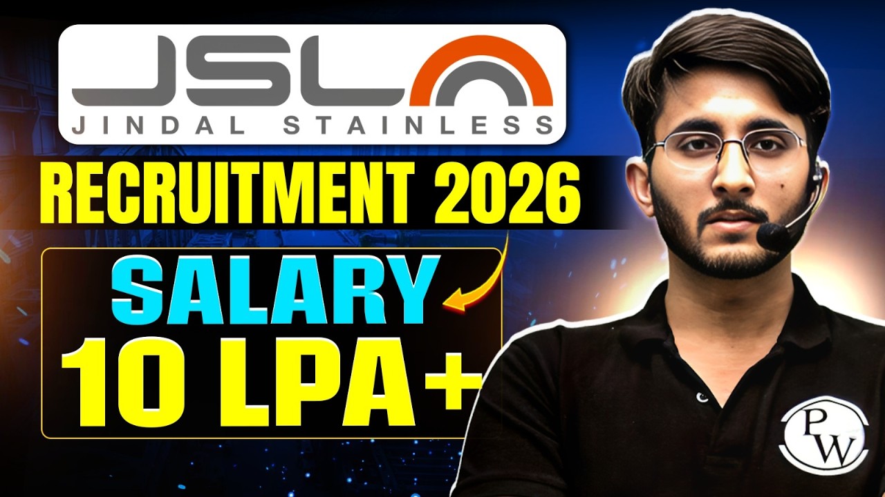 Jindal Stainless Steel Recruitment 2026 | Salary, Eligibility, Selection Process & Apply Online