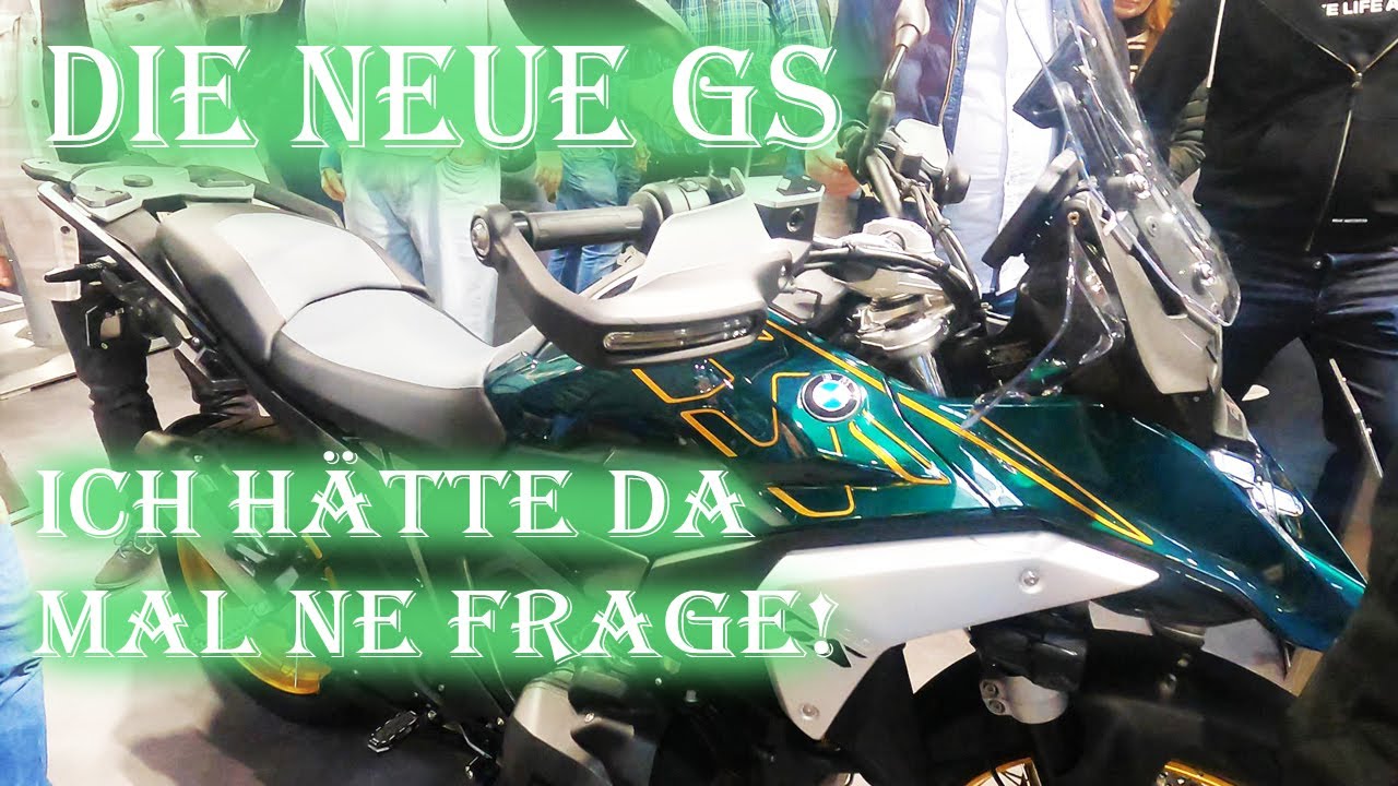 Messe Dortmund, Gespräch mit BMW über die 1300 GS und andere tolle Sachen, eine Tour durch die Halle