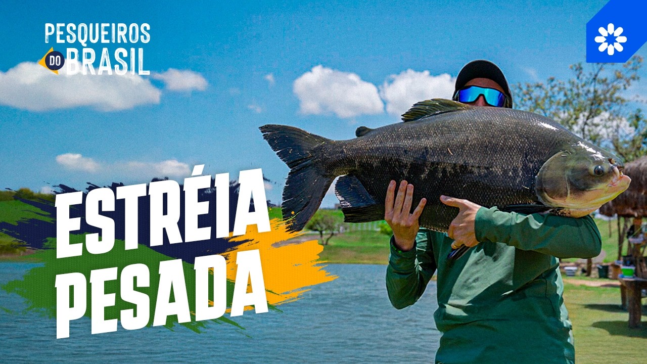 PRIMEIRA FISGADA JÁ É GIGANTE! Tambas e pirararas em ação no Sete Barrocas