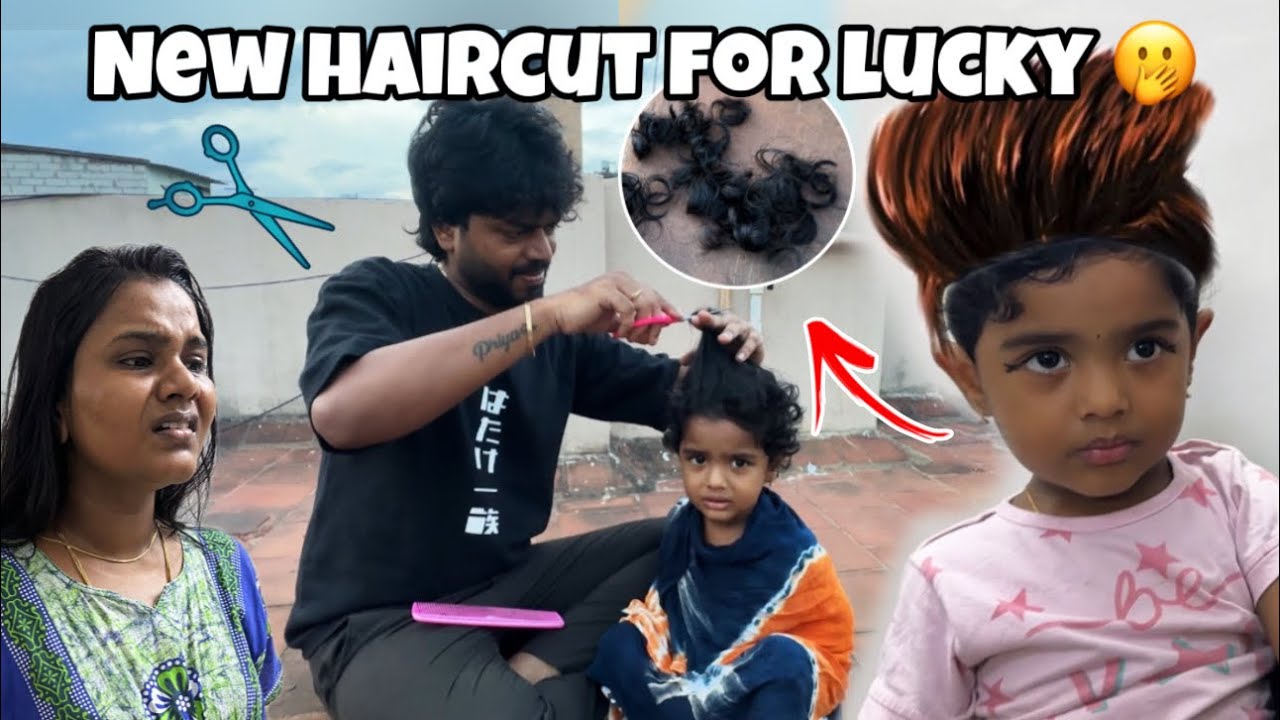 இருக்குற முடியும் போச்சு…😫 | Lucky baby’s New HAIR Transition 😱 | Allu Loves Priya